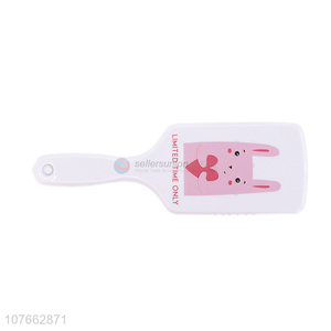 Professional Custom Logo Plastic Paddle Hair Brush Curly Hair Brush