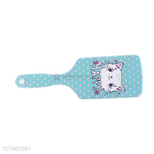 Cat Pattern Massage Detangling Hair Brush Best Curly Hair Combs