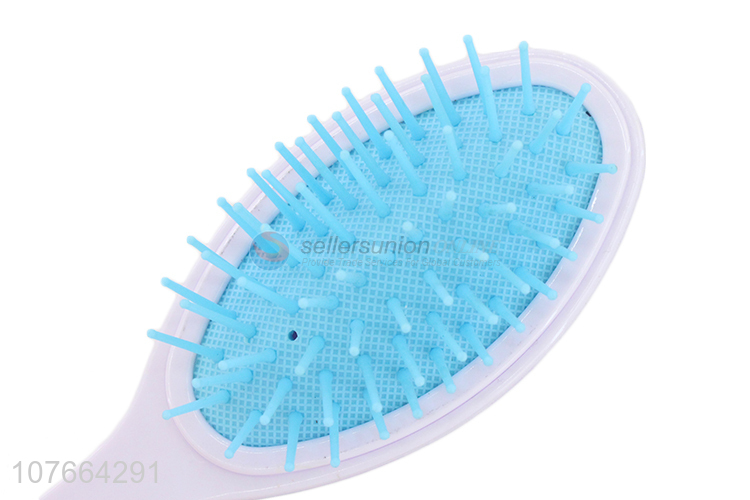 Hot Sale Massage Hair Brush Oval Paddle Hair Brush Comb With Handle