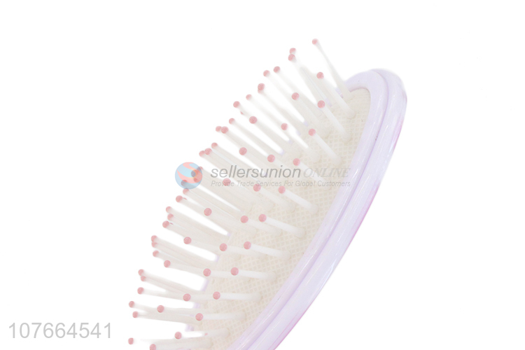 Custom Good Price Plastic Detangling Massage Hair Brush For Women