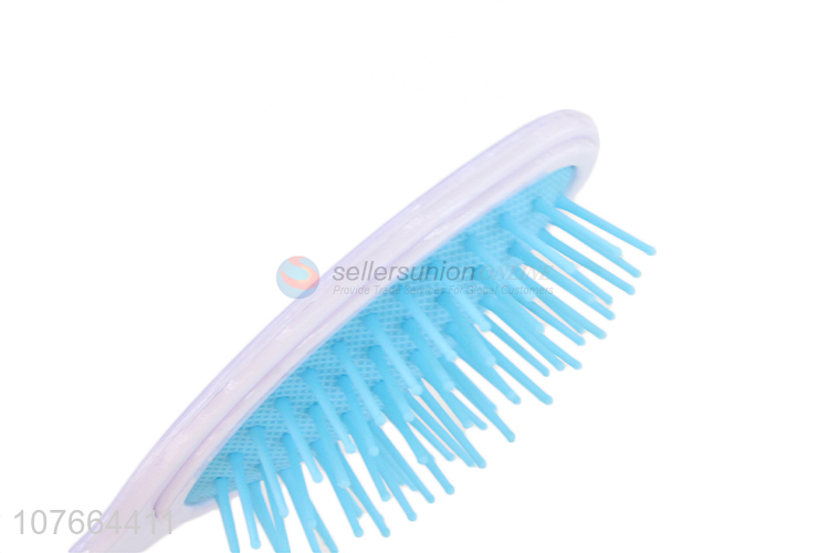 Popular Plastic Scalp Massage Hair Comb Women Paddle Hair Brush