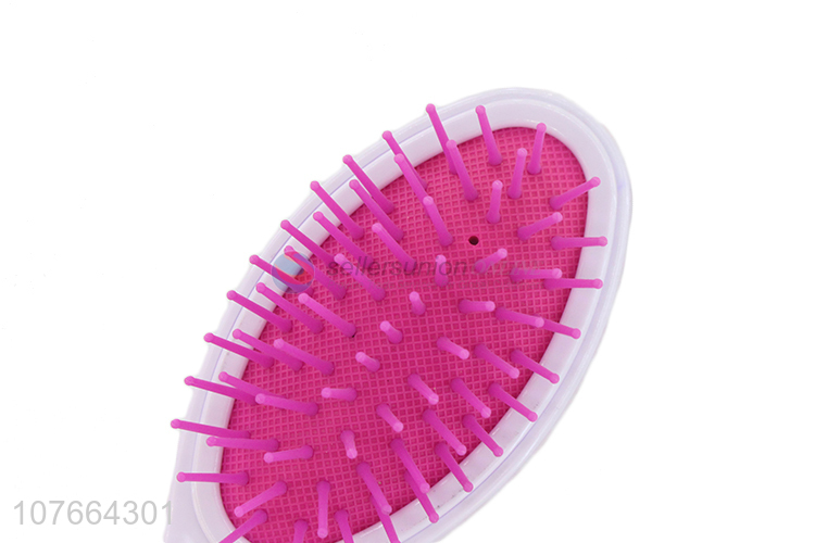 Wholesale Plastic Massage Paddle Hair Brush Comb For Women