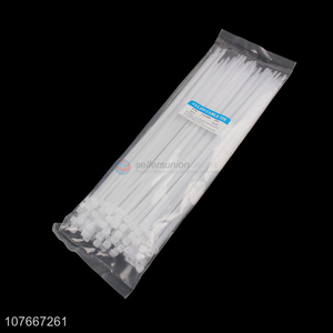 Factory price heavy duty white cable ties with top quality