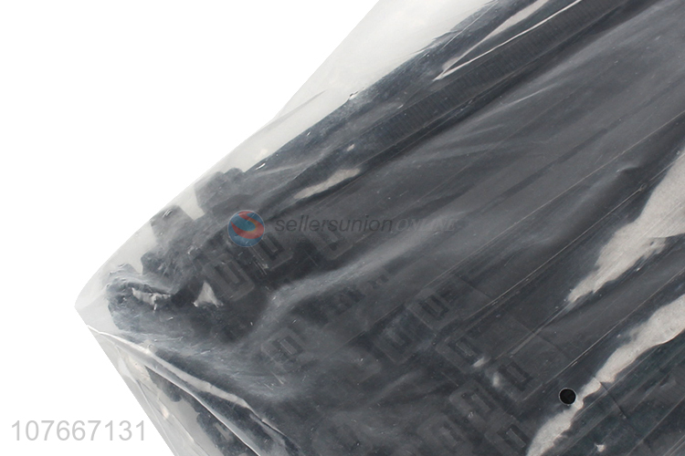 Low price black good quality nylon cable ties