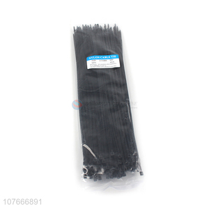 Top quality black nylon cable tie with factory price