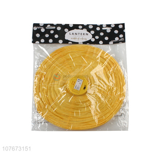 Cheap Price Handmade LED Paper <em>Lantern</em> Yellow Festival <em>Lantern</em>