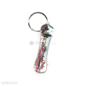 Most popular creative design metal key chain for friends gifts