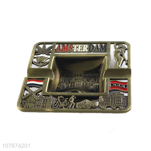 Wholesale high quality custom ashtray metal cigar ashtray