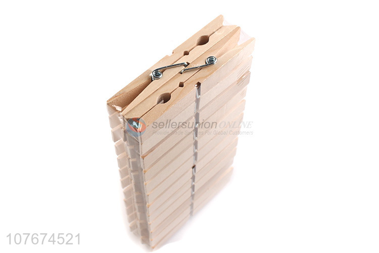 Long wooden clothespin windproof clip 10cm wooden clip