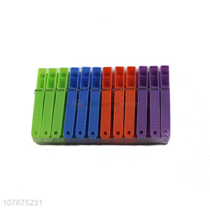 Wholesale spot multifunctional color plastic clip clothespin clips