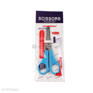 China factory newest school scissors office scissors with scale