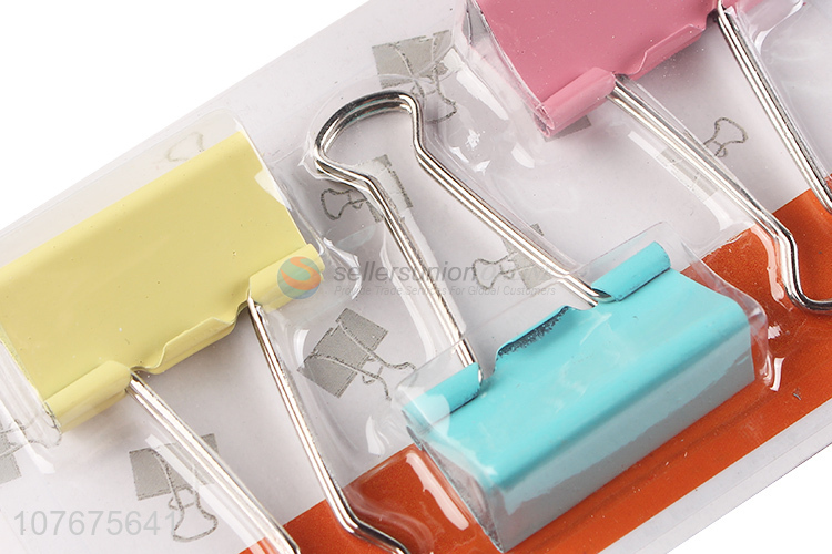 Good quality office school stationery metal binder clip