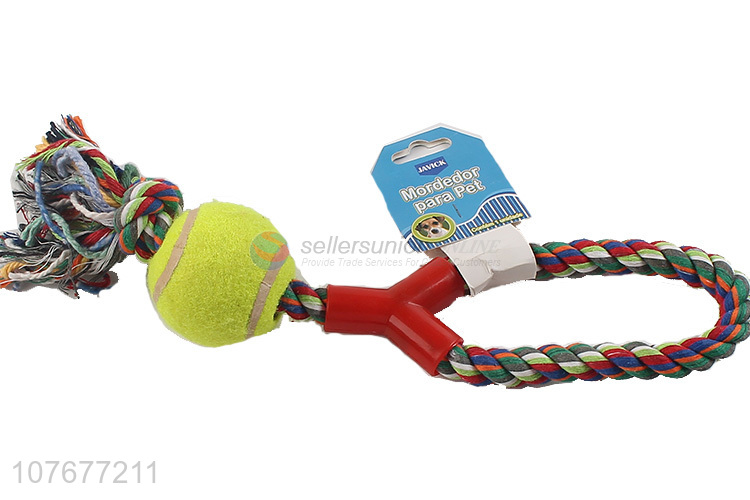 Delicate Design Cotton Rope Pet Chew Toy Interactive Toy