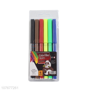 High quality six-color children's drawing graffiti pen color ink pen set