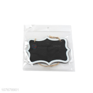 Irregular mini blackboard small pendant display card decoration