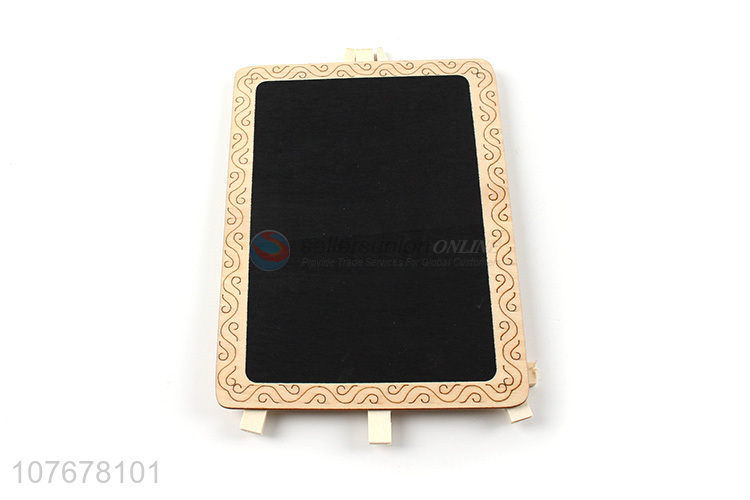 European-style wooden detachable blackboard shop teaching use wooden small blackboard
 