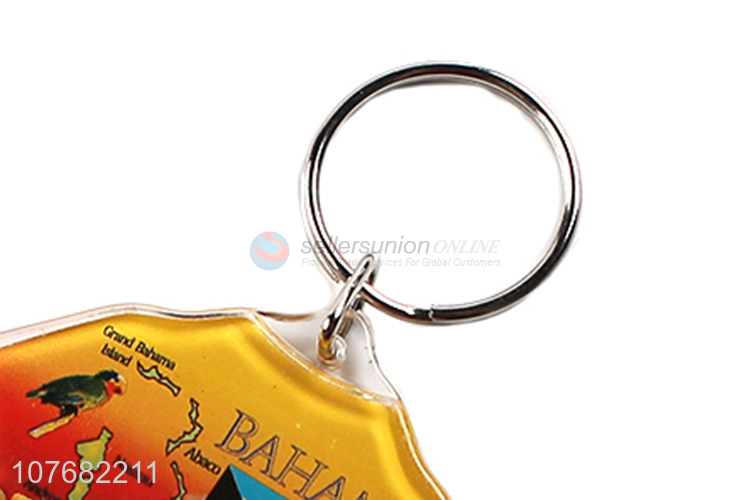 Top seller shirt key chain acrylic keychain key ring