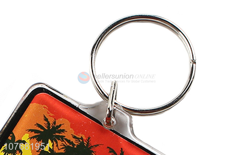 Best selling Bahamas souvenir key chain acrylic keychain