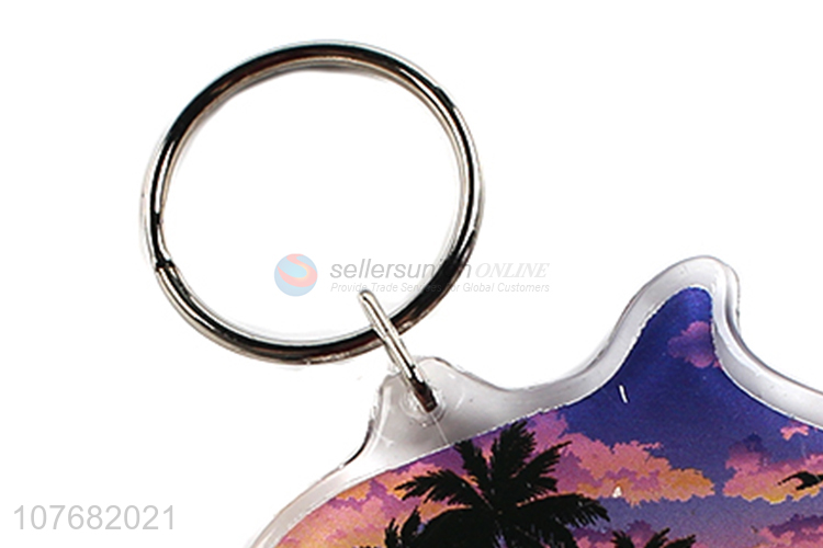 Good sale dolphin key chain acrylic keyring for souvenir