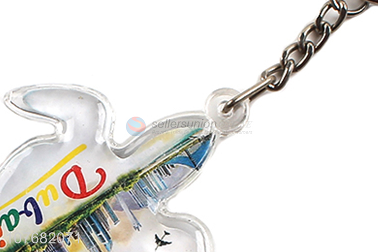 Most popular turtle key chain acrylic keychain key ring