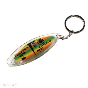 Hot selling Dubai souvenir key chain acrylic keychain