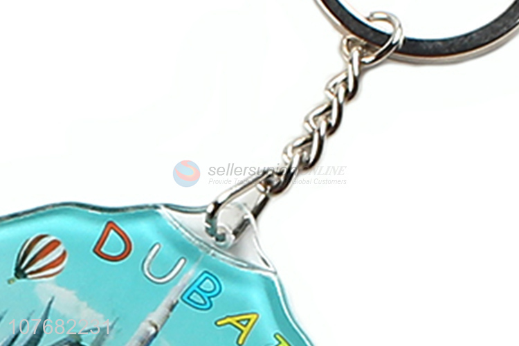 Factory price shirt key chain acrylic keychain key ring