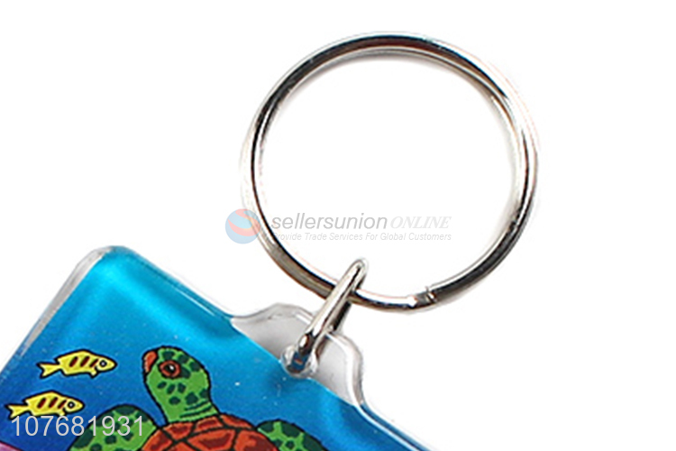 New products Bahamas souvenir key chain acrylic keychain