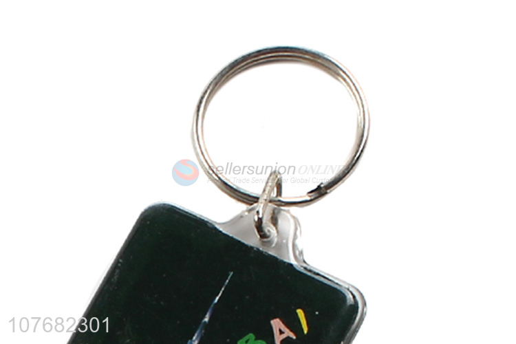 Most popular Dubai souvenir key chain acrylic keyring