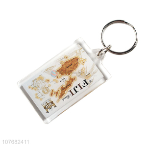 Best selling Fiji souvenir key chain acrylic keychain