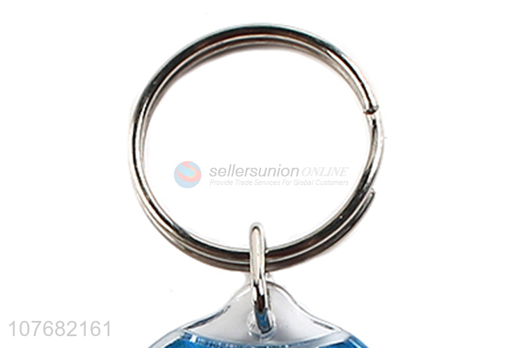 New products shirt shape key chain acrylic keyring for souvenir