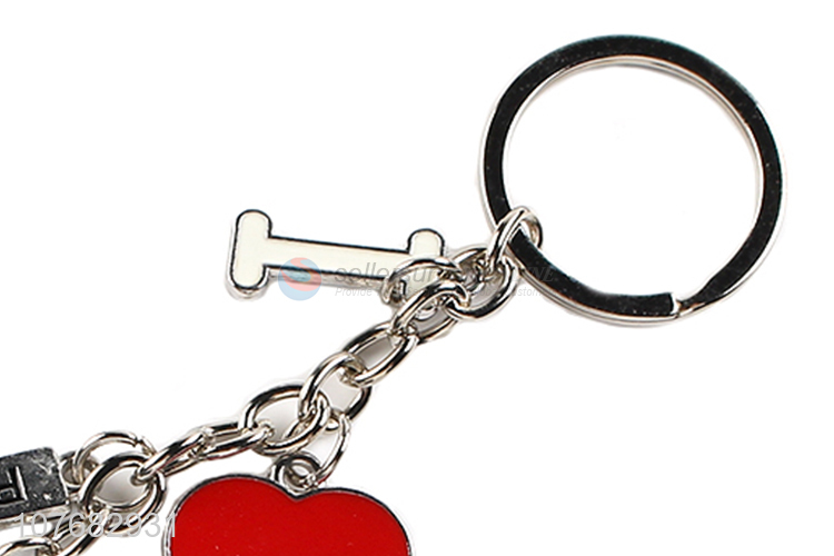 New arrival pendant key chain metal keychain key ring