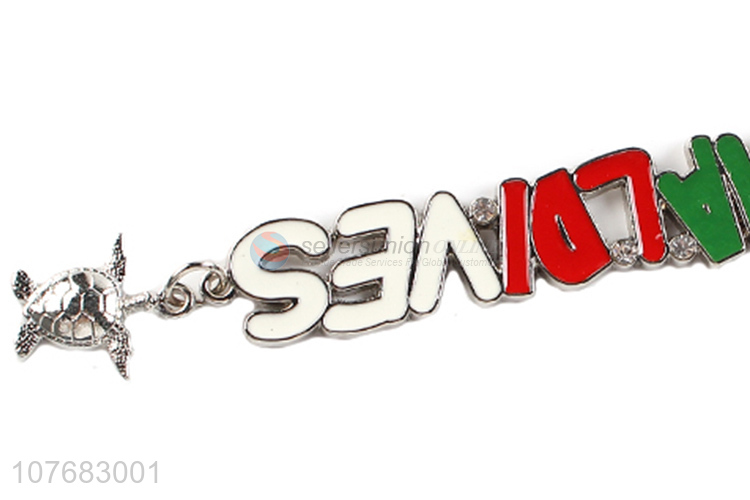 Promotional souvenir key chain metal keychain key ring