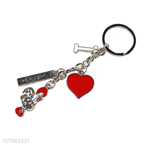 New arrival pendant key chain metal keychain key ring