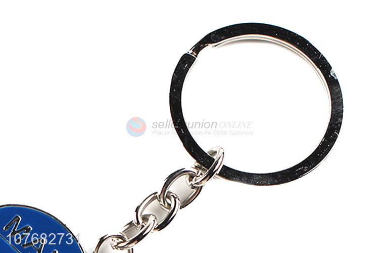 Recent products heart shape key chain metal keychain key ring