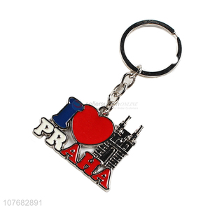 New design fashion key chain metal keychain key ring