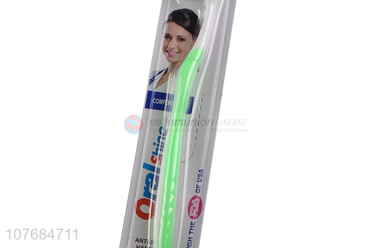 Adult soft toothbrush household manual toothbrush oral cleaning toothbrush