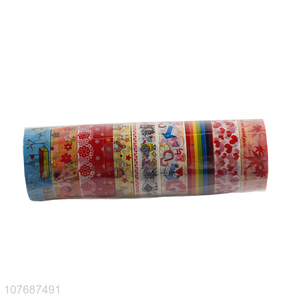 New design printed adhesive tape for decoration