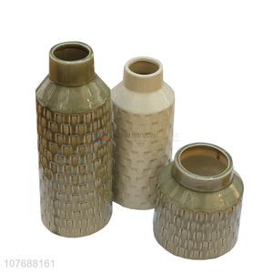 Wholesale retro old objects home decoration ceramic vase