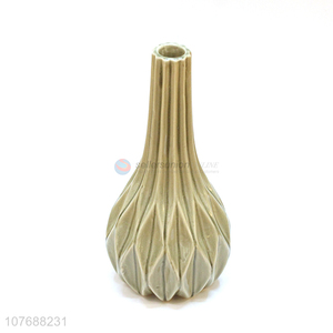 Designed origami pattern vase living room decoration ceramic vase