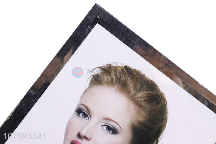 Hot Sale Desk Decoration Glass Photo Frame With Back Stander