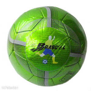 New design durable laser football soccer ball for match