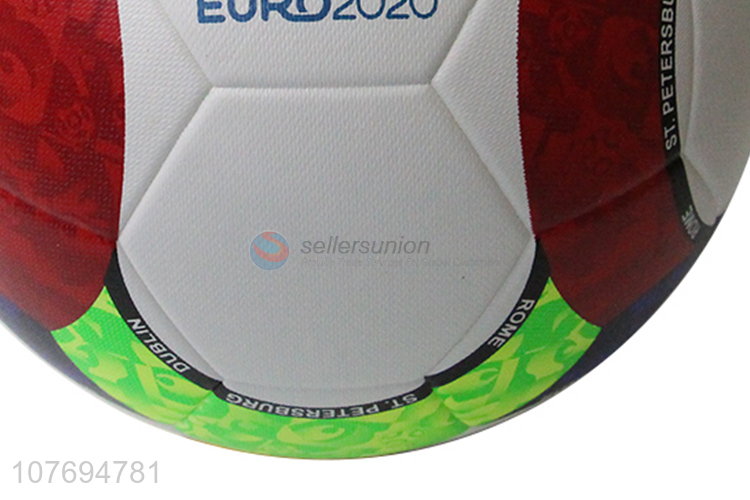 Good selling durable colourful football soccer ball for match