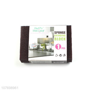 High quality cleaning sponge abrasive emery sponge for kitchen