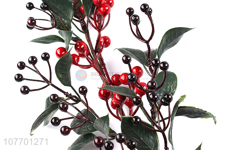 Wholesale Xmas decoration Christmas long vine with red berries