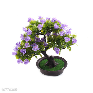 High-quality shop decoration desktop ornaments plastic artificial flowers