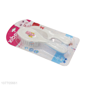 New products cartoon baby comb and hair brush set