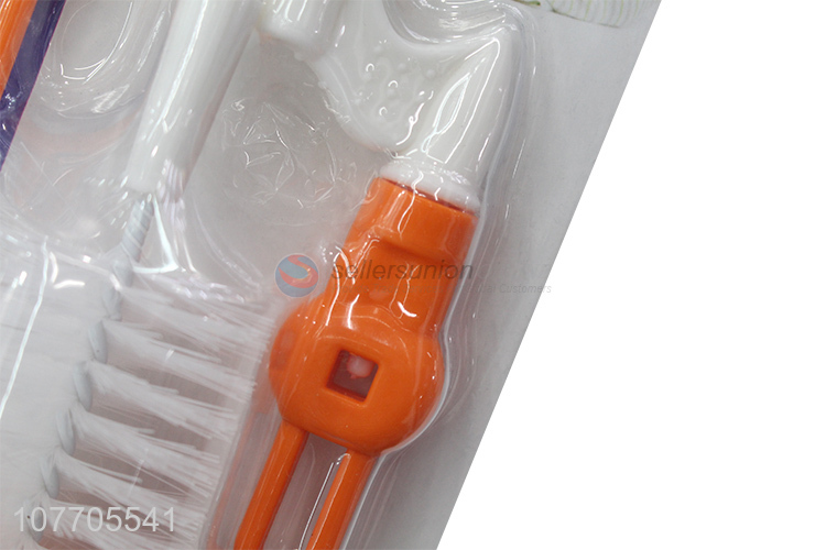 Good price plastic handle baby bottle brush cleaning brush