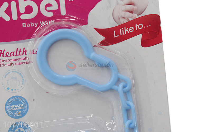 Good sale infant teether clips baby pacifier clip