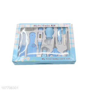 Customized baby grooming kit baby manicure kit with nail cutter