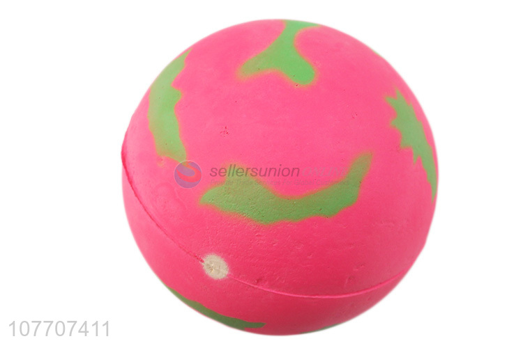 Factory direct sale toy latex plastic training ball dog chew interactive pet toy